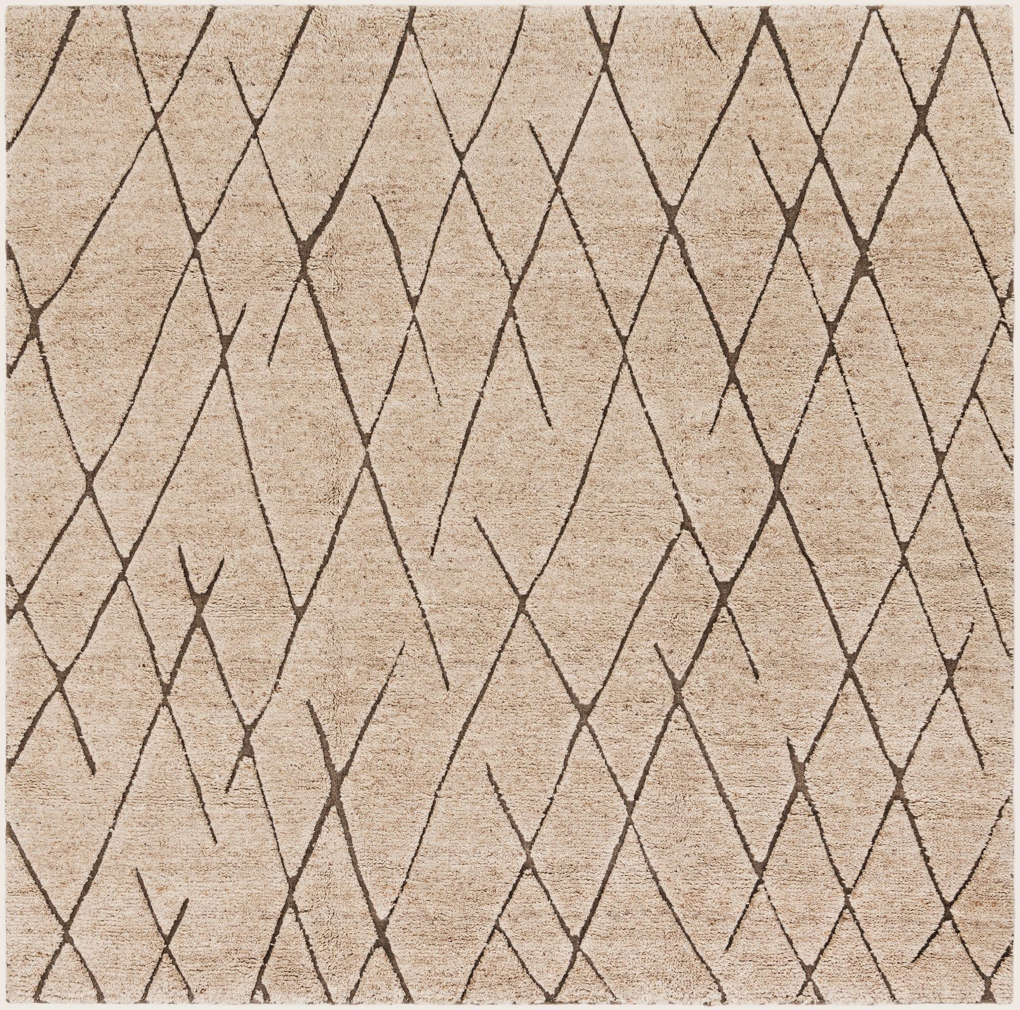 7' 10 x 7' 10 Atlas Moroccan Wool Square Rug