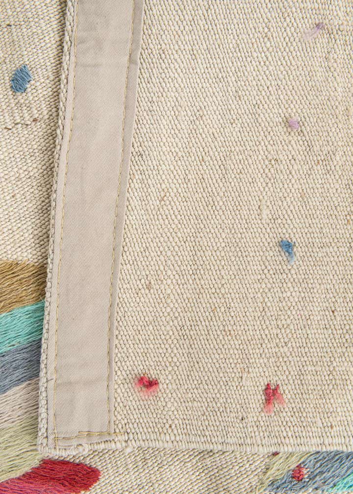 4' 2 x 6' Hand Woven Kilim Suzani Wool Rug