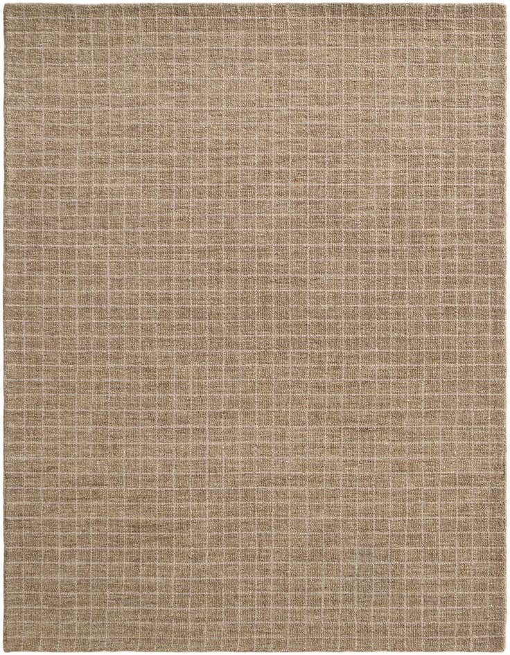 Detail image of 5' 1 x 8' Heritage Line Wool Rug