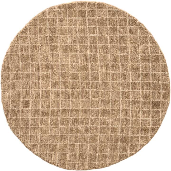 100cm x 100cm Heritage Line Wool Round Rug