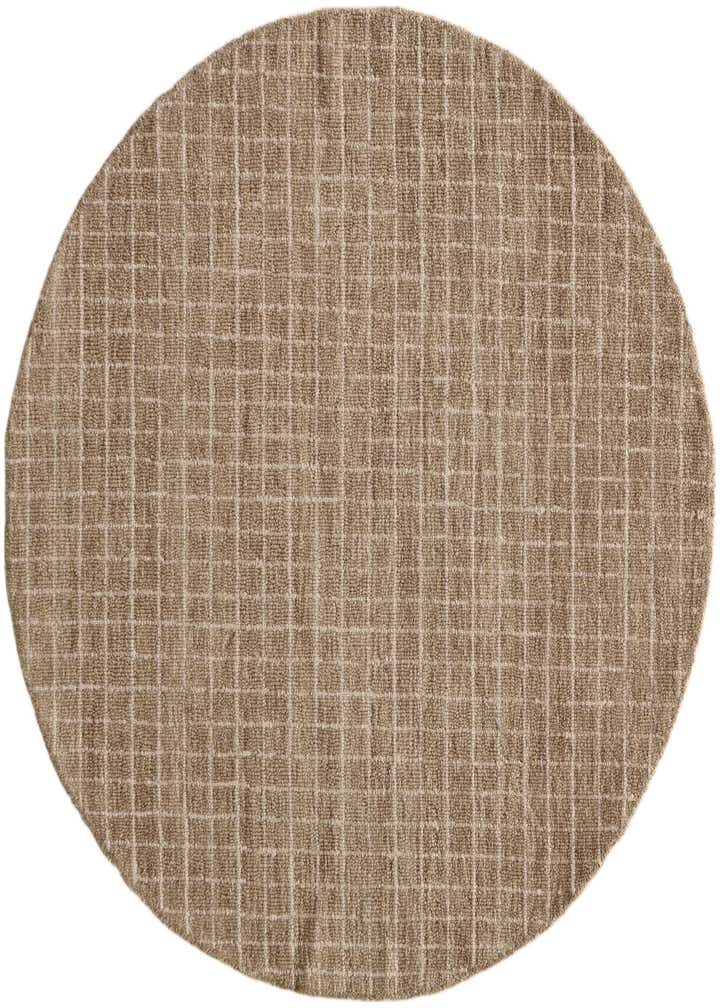 5' 1 x 5' 1 Heritage Line Wool Round Rug
