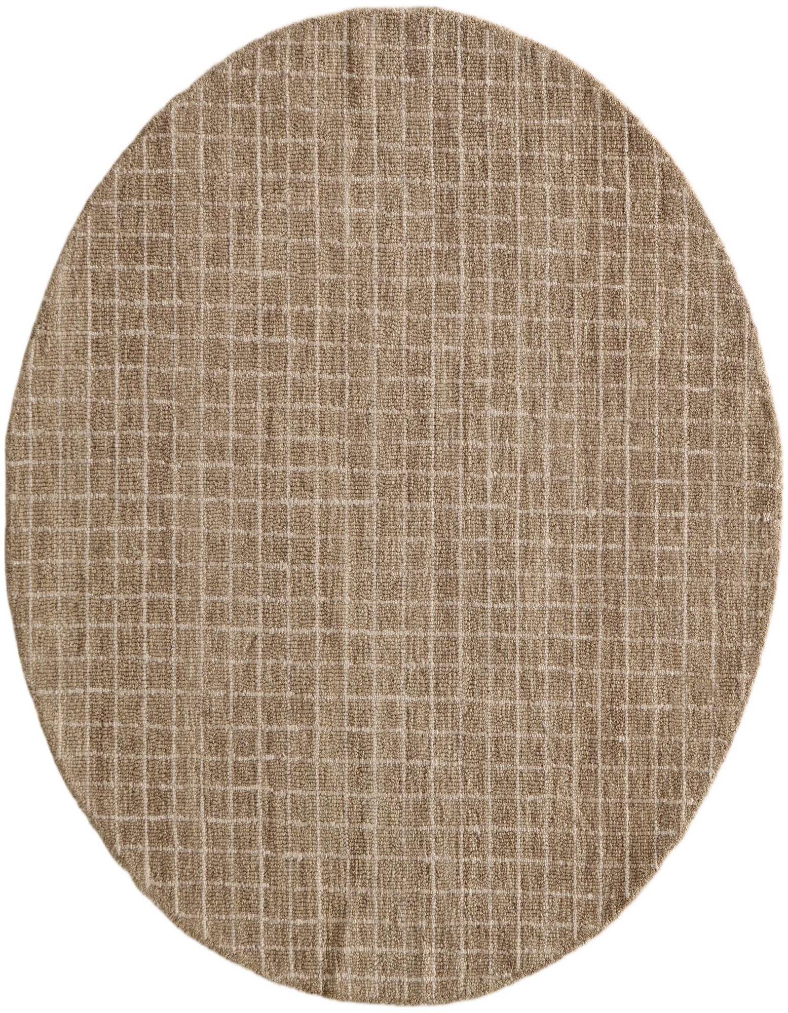 5' 1 x 5' 1 Heritage Line Wool Round Rug