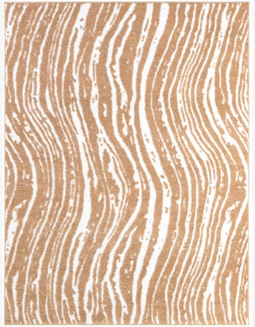 Caramel and Ivory Sepia Rug