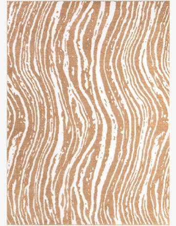 Caramel and Ivory Sepia Rug