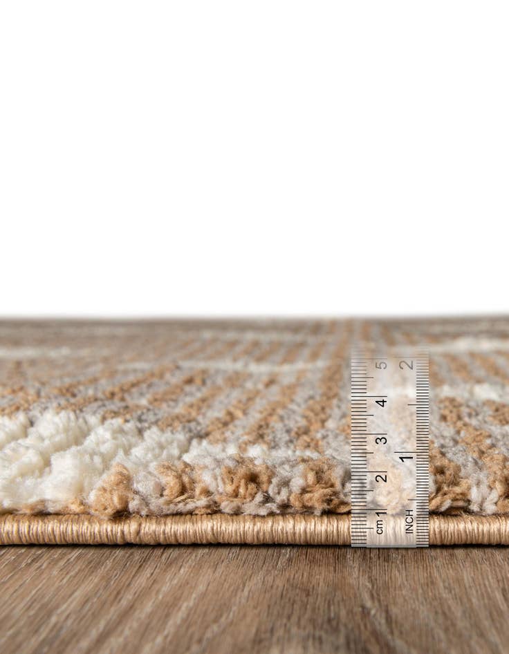 Detail image of 2' x 6' Sepia Runner Rug