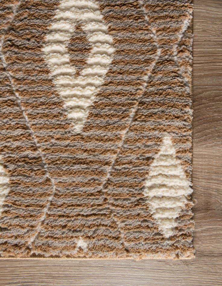 Detail image of 2' x 6' Sepia Runner Rug
