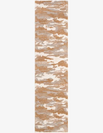 2' 7 x 10' Sepia Runner Rug