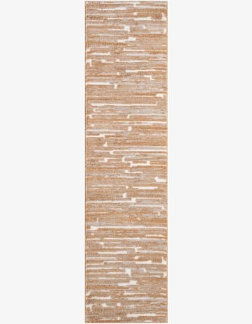 2' 7 x 10' Sepia Runner Rug