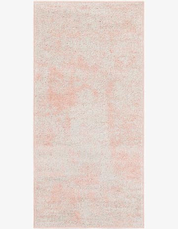 Carnation Pink Aurora Runner Rug