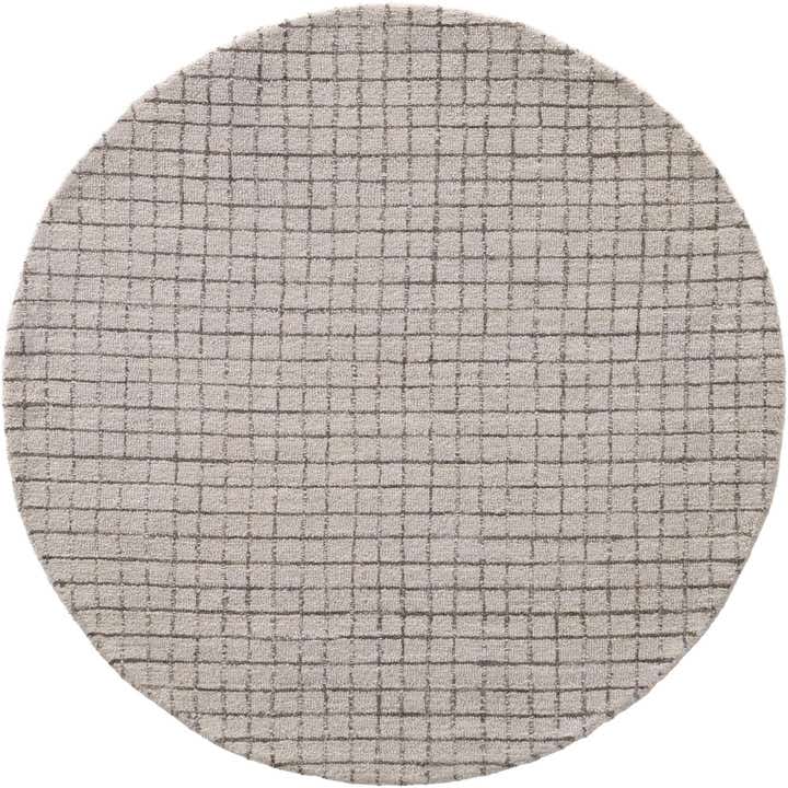 5' 1 x 5' 1 Heritage Line Wool Round Rug