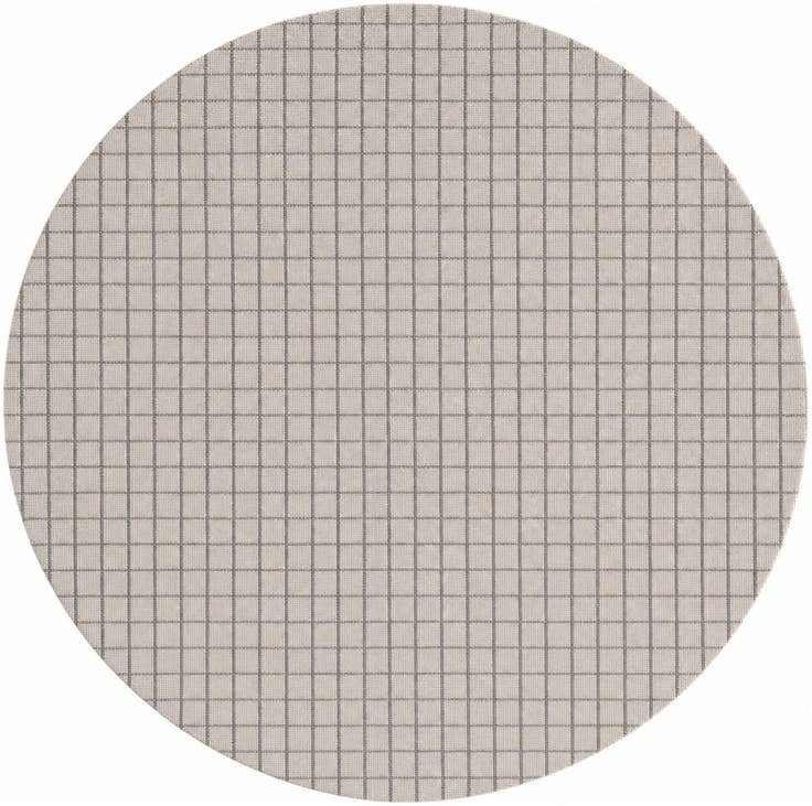 Detail image of 5' 1 x 5' 1 Heritage Line Wool Round Rug