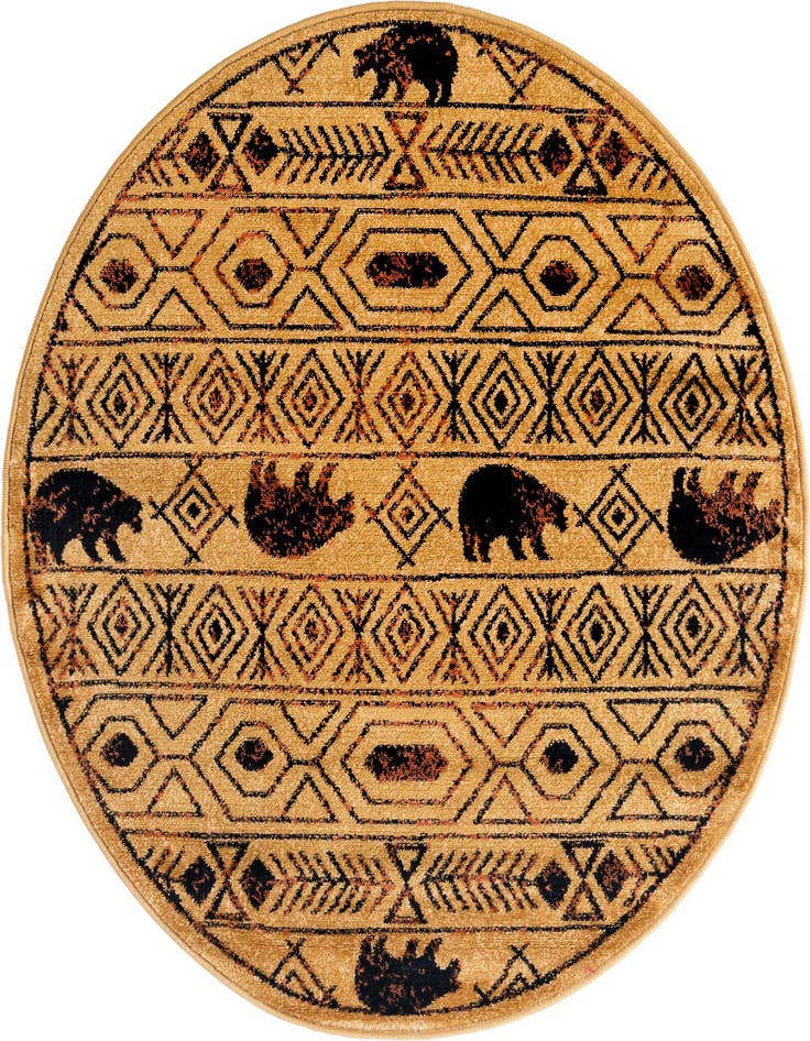 Detail image of 4' x 4' Pioneer Round Rug