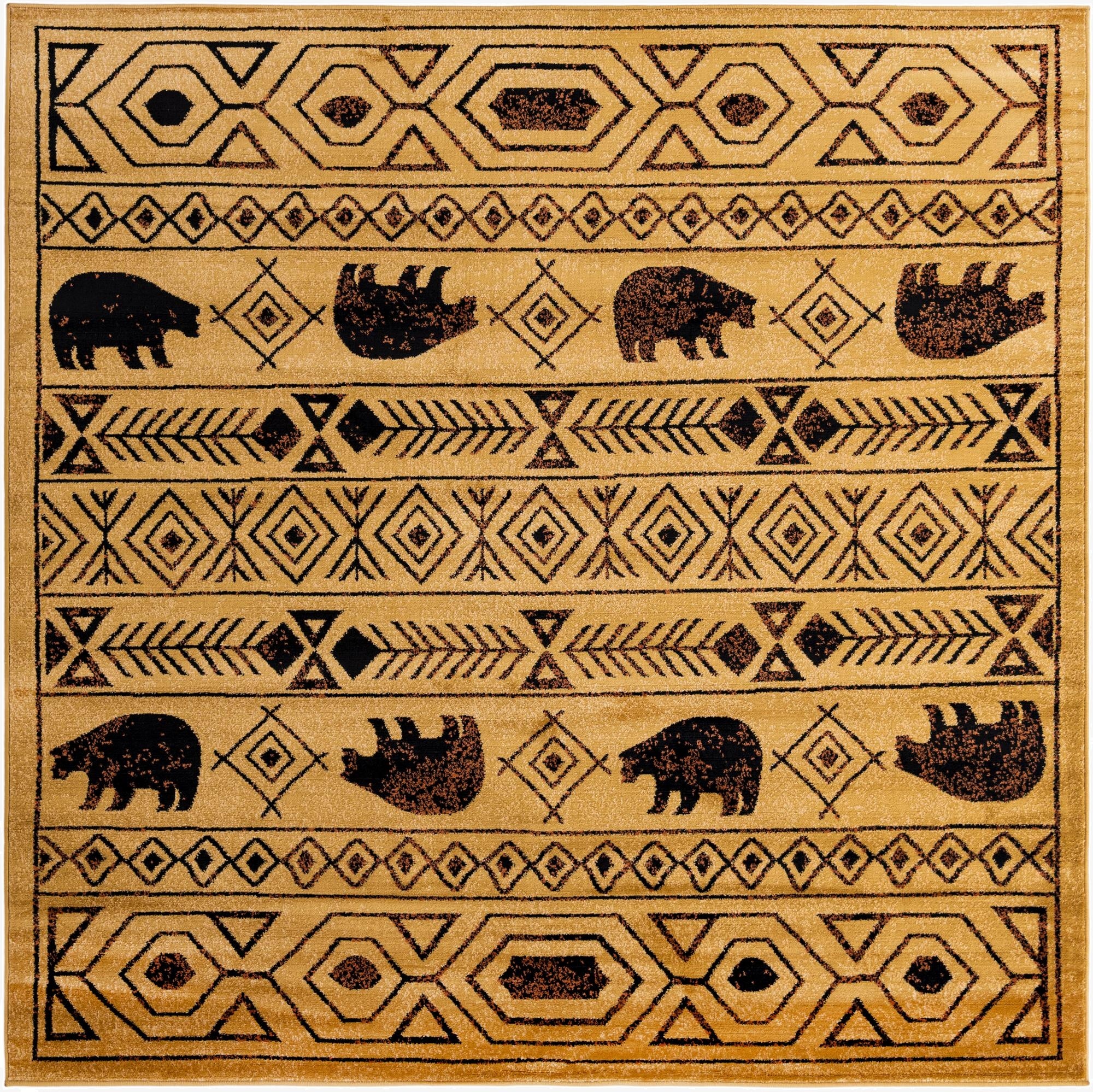 7' 10 x 7' 10 Pioneer Square Rug