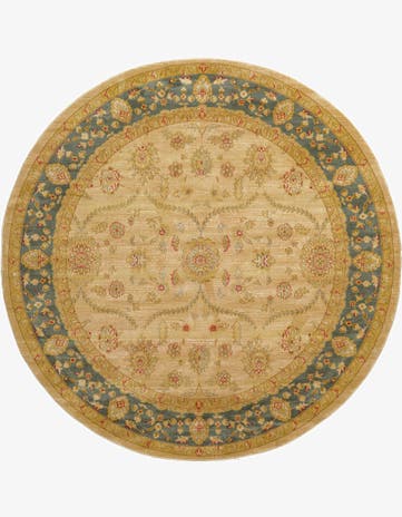 Champagne Chelsea Round Rug
