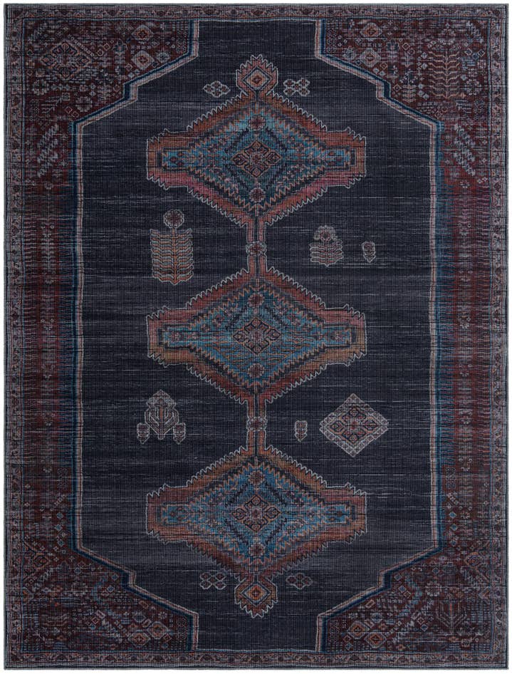 Detail image of 9' 2 x 12' Washable Sisu Rug