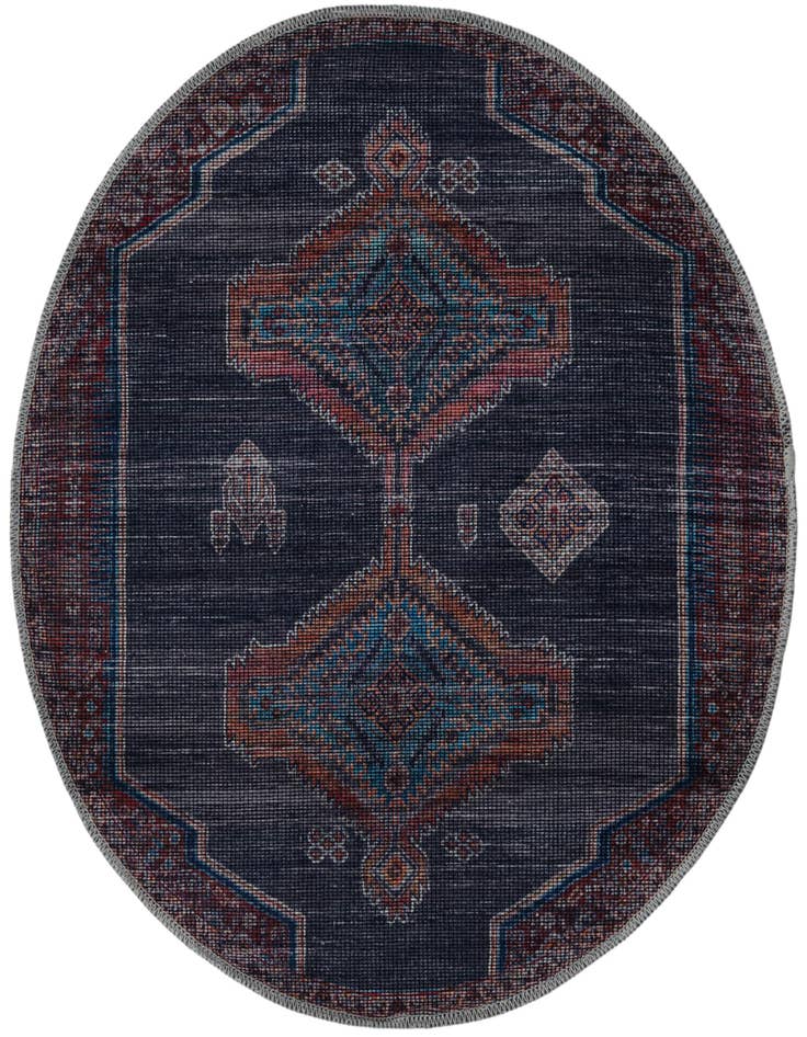 Detail image of 3' 3 x 3' 3 Washable Sisu Round Rug