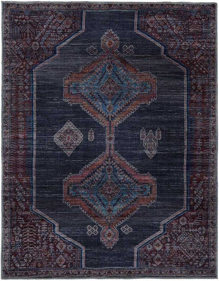 Detail image of 5' 3 x 5' 3 Washable Sisu Square Rug