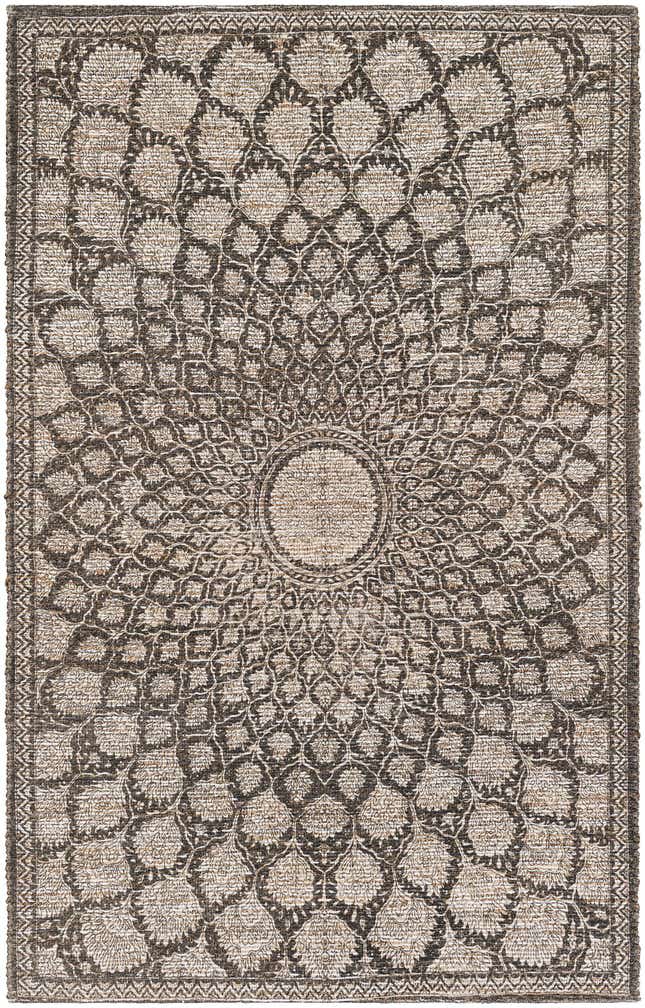 5' 1 x 8' Chenille Jute Rug