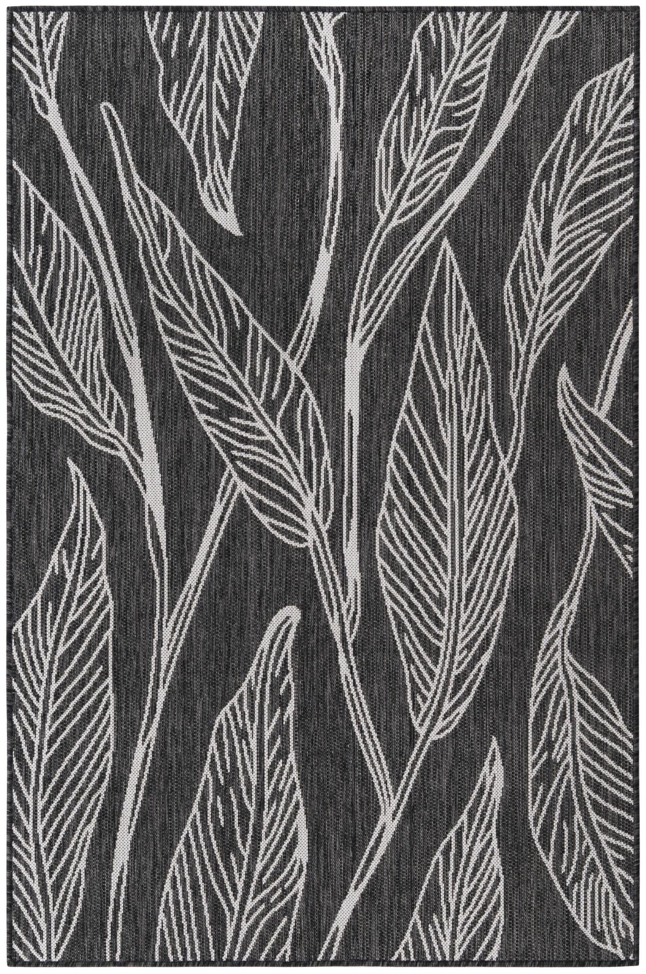 4' x 6' Easy-Clean Botanical Indoor / Outdoor Rug