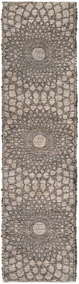 Detail image of 2' 2 x 8' Hand Woven Chenille Jute Runner Rug
