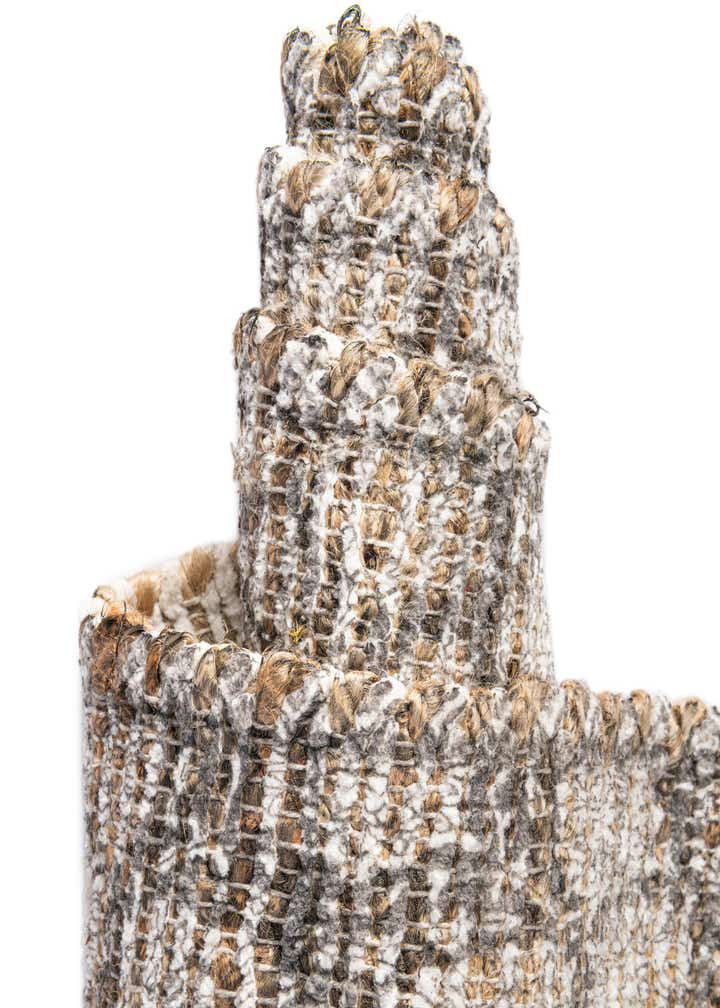7' 10 x 7' 10 Chenille Jute Square Rug
