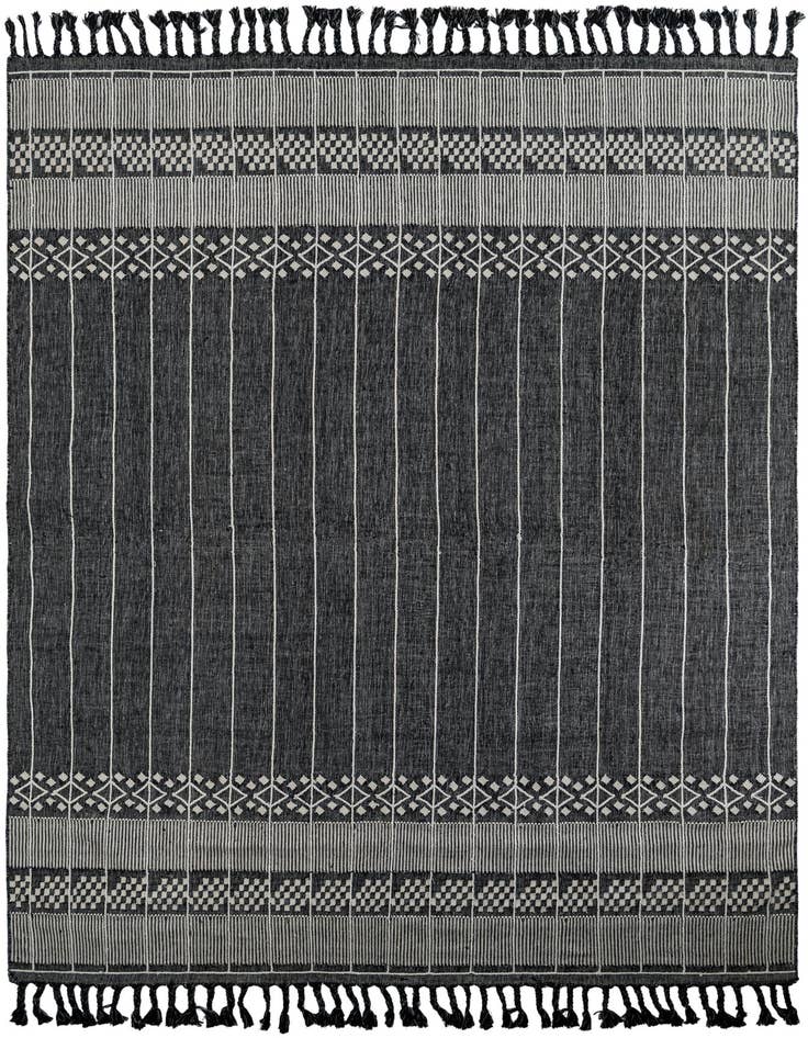 Detail image of 10' x 14' 1 Easy-Clean Eco Bohemian Indoor / Outdoor Rug
