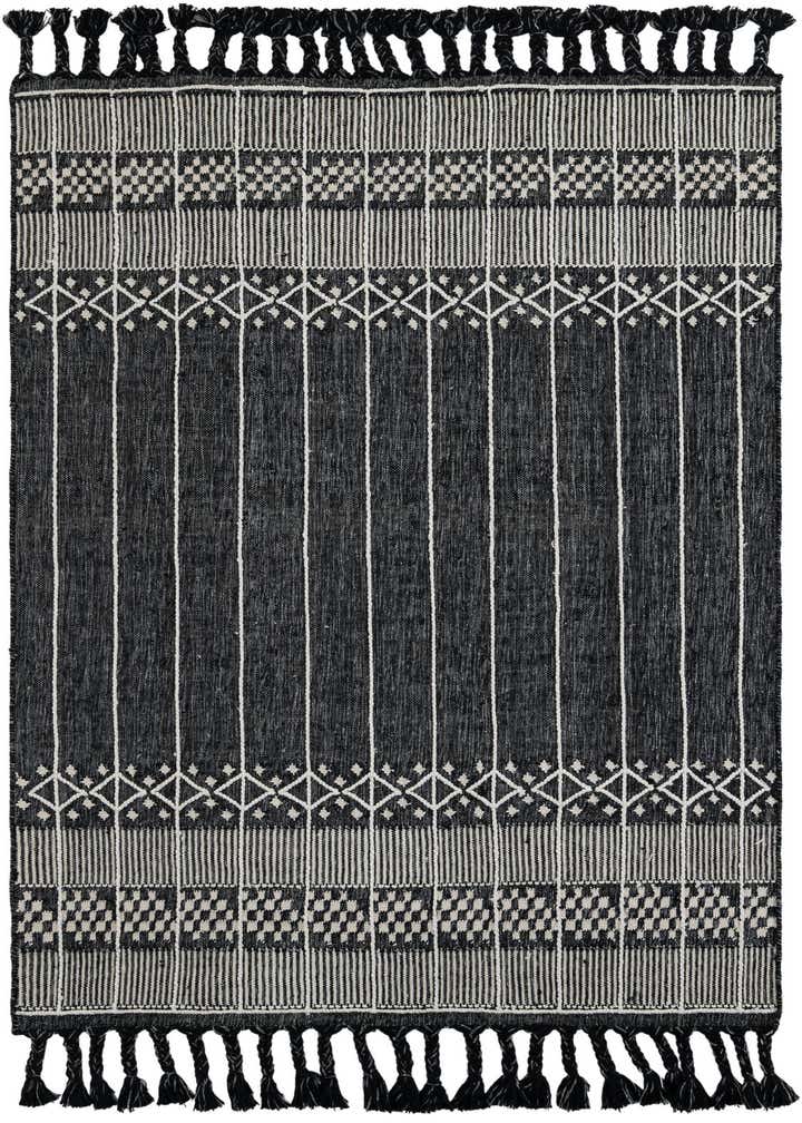 4' 1 x 6' 1 Easy-Clean Eco Bohemian Indoor / Outdoor Rug