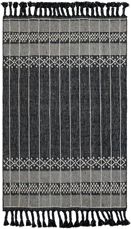 Detail image of 5' 1 x 8' Easy-Clean Eco Bohemian Indoor / Outdoor Rug