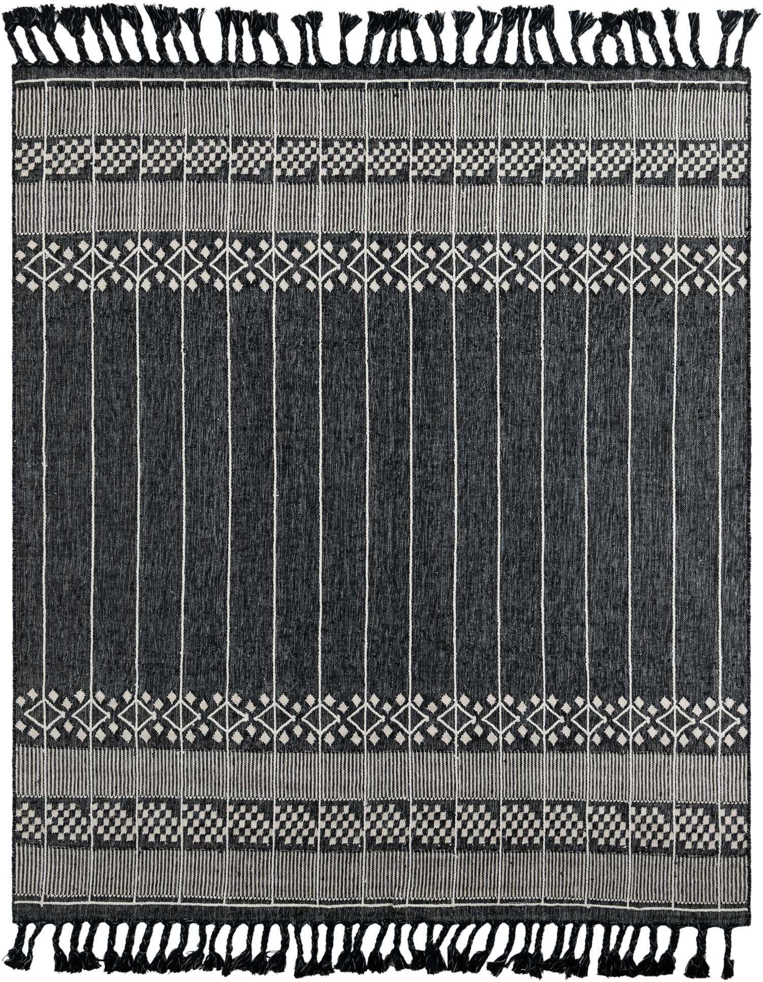 7' 10 x 10' Easy-Clean Eco Bohemian Indoor / Outdoor Rug