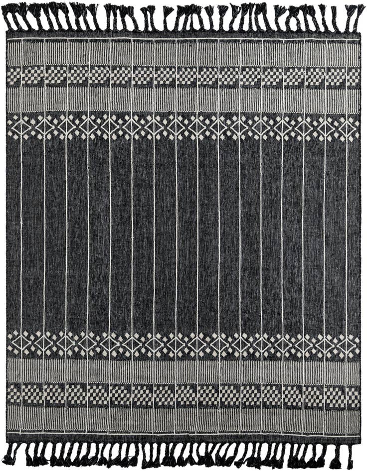 Detail image of 7' 10 x 10' Easy-Clean Eco Bohemian Indoor / Outdoor Rug