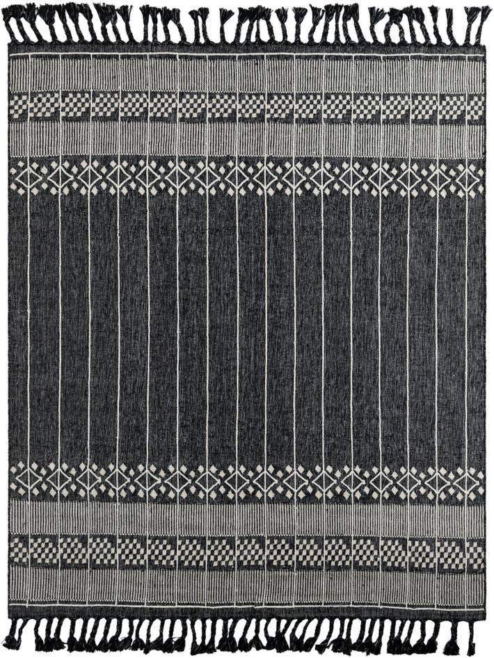 Detail image of 7' 10 x 10' Easy-Clean Eco Bohemian Indoor / Outdoor Rug