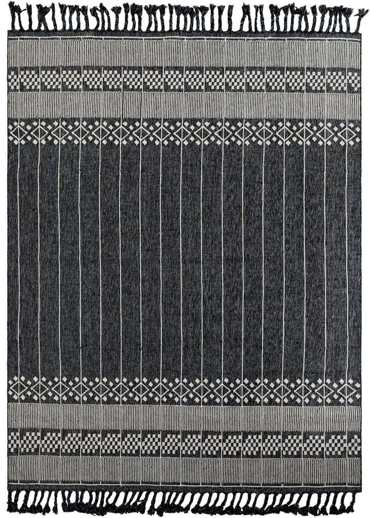 9' x 12' Easy-Clean Eco Bohemian Indoor / Outdoor Rug