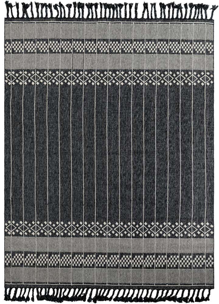 9' x 12' Easy-Clean Eco Bohemian Indoor / Outdoor Rug