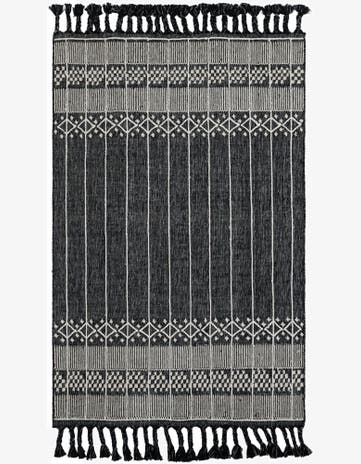 5' 1 x 8' Easy-Clean Eco Bohemian Indoor / Outdoor Rug