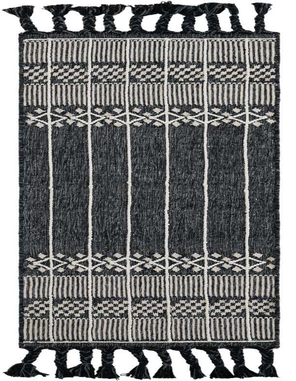 2' 2 x 6' 7 Easy-Clean Eco Bohemian Indoor / Outdoor Runner Rug