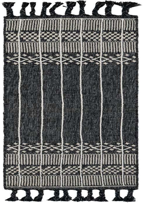 2' 2 x 8' 2 Easy-Clean Eco Bohemian Indoor / Outdoor Runner Rug