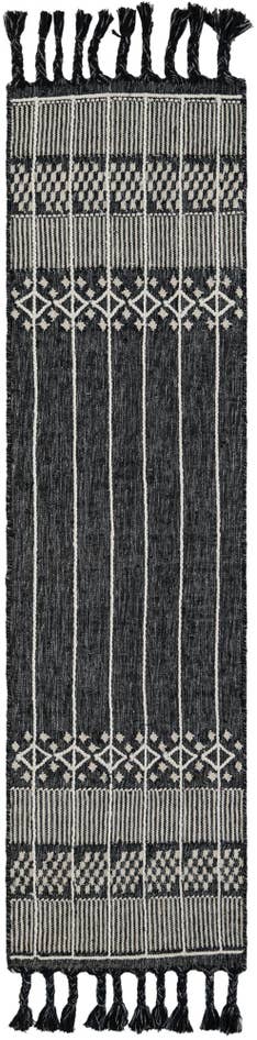 Detail image of 2' 2 x 8' 2 Easy-Clean Eco Bohemian Indoor / Outdoor Runner Rug
