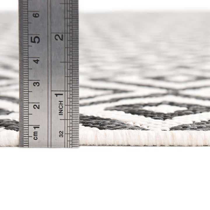 4' x 4' Easy-Clean Jill Zarin Costa Rica Indoor / Outdoor Octagon Rug