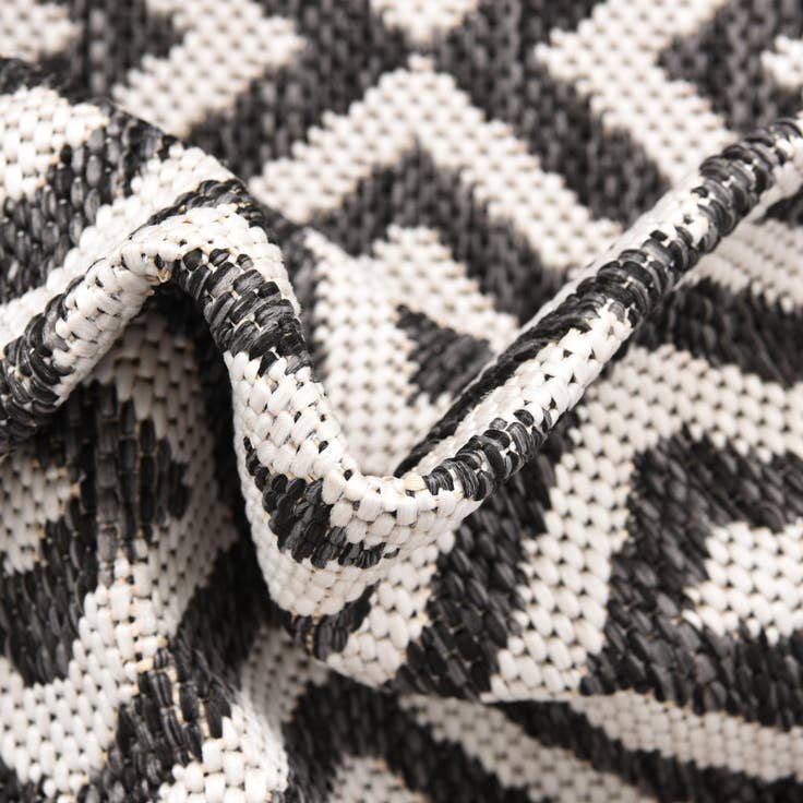 Detail image of 4' x 4' Easy-Clean Jill Zarin Costa Rica Indoor / Outdoor Octagon Rug