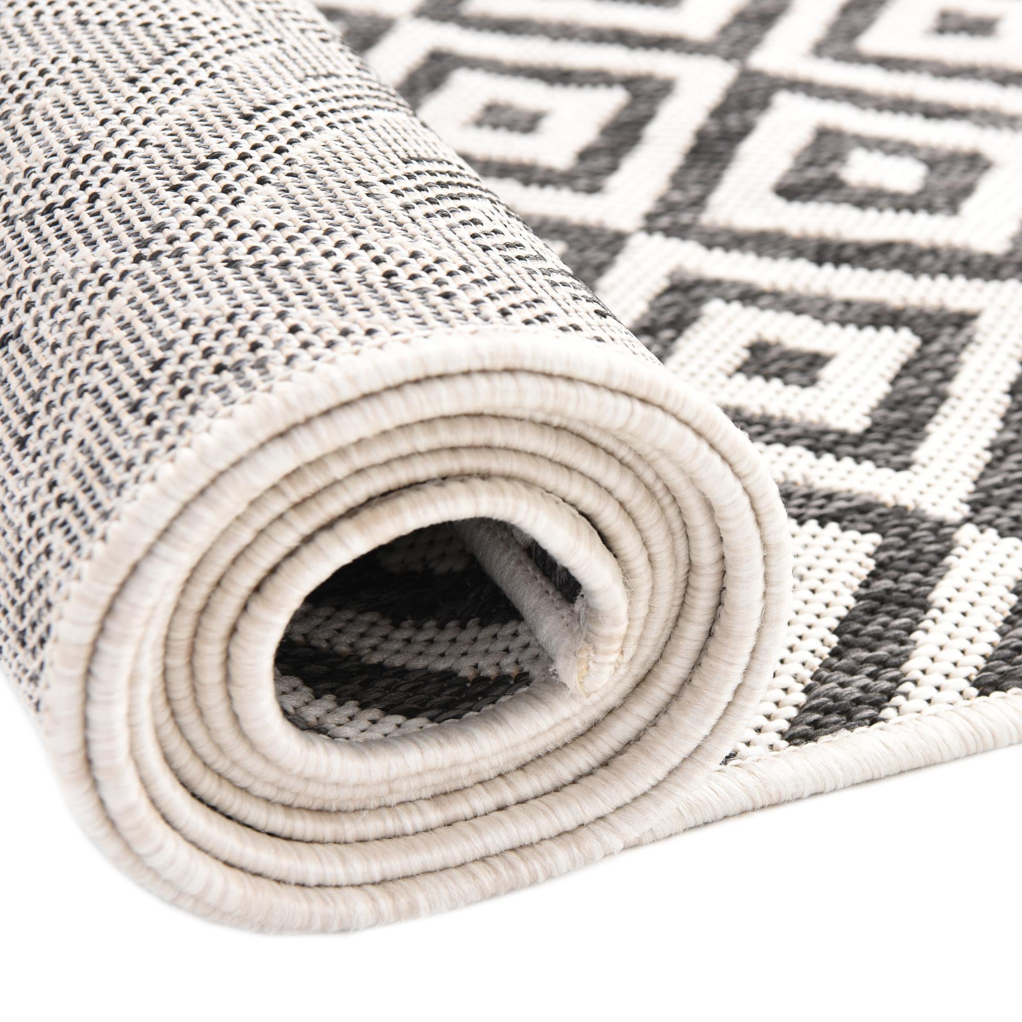 7' 10 x 7' 10 Easy-Clean Jill Zarin Costa Rica Indoor / Outdoor Octagon Rug