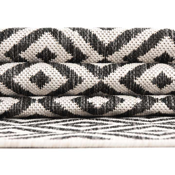 4' x 4' Easy-Clean Jill Zarin Costa Rica Indoor / Outdoor Octagon Rug