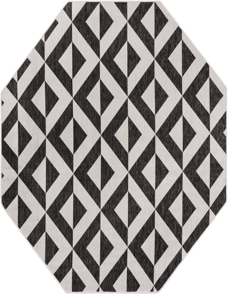 Detail image of 7' 10 x 7' 10 Easy-Clean Jill Zarin Napa Indoor / Outdoor Octagon Rug