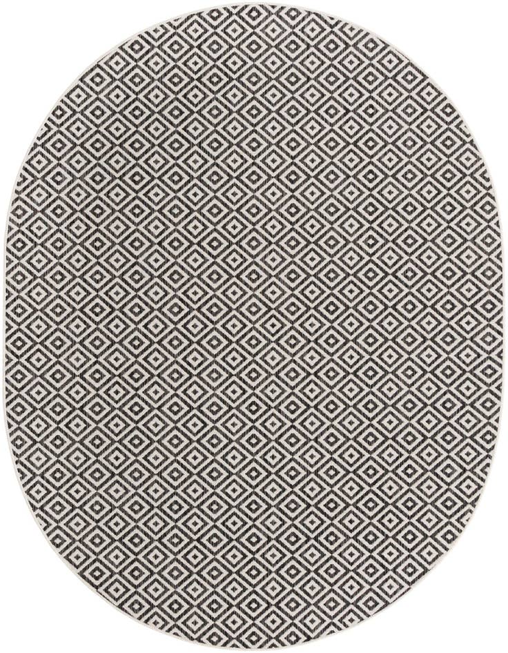Detail image of 7' 10 x 10' Easy-Clean Jill Zarin Costa Rica Indoor / Outdoor Oval Rug