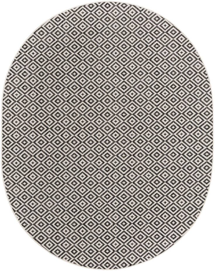 Detail image of 7' 10 x 10' Easy-Clean Jill Zarin Costa Rica Indoor / Outdoor Oval Rug