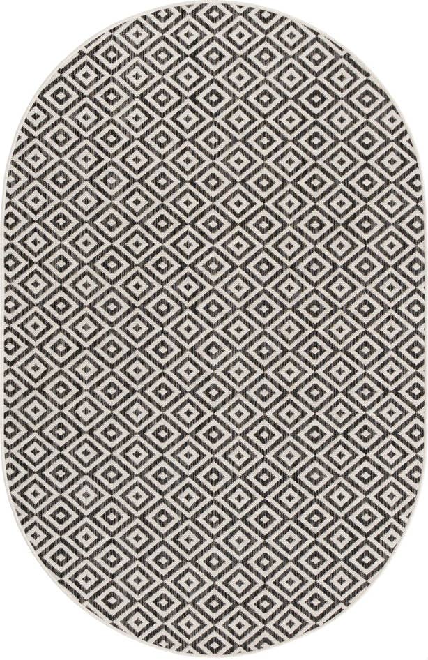 Detail image of 5' 3 x 8' Easy-Clean Jill Zarin Costa Rica Indoor / Outdoor Oval Rug