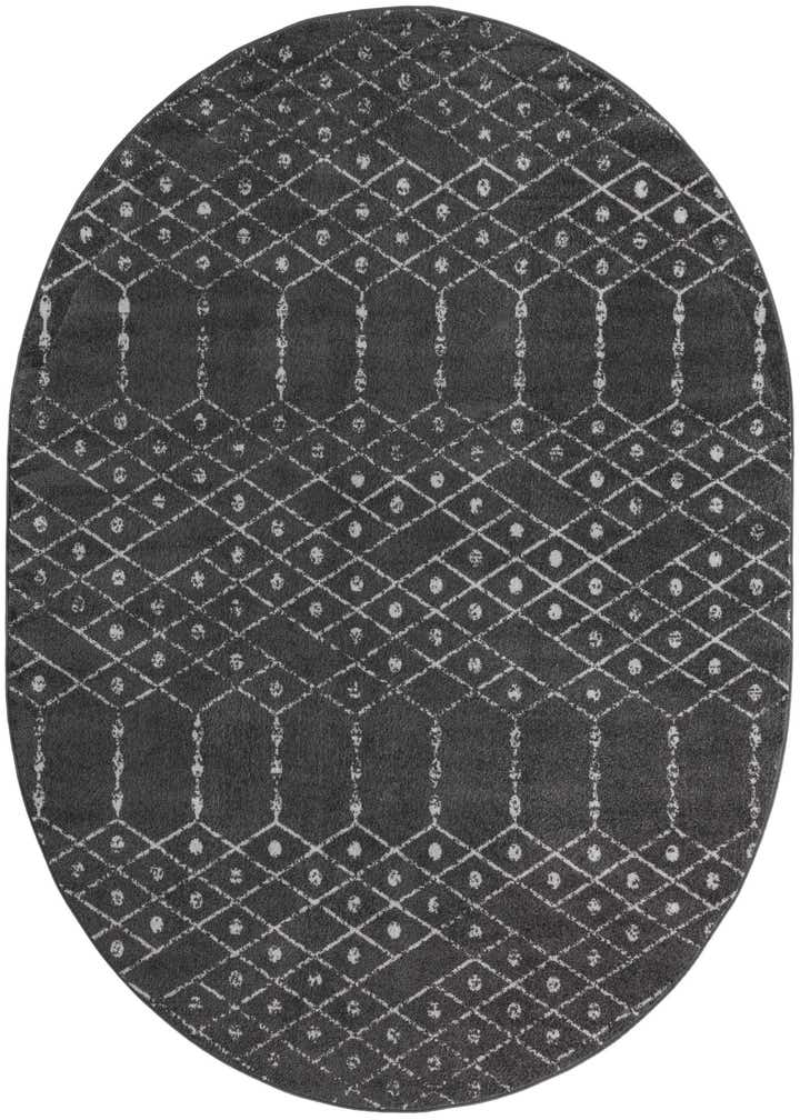 7' 10 x 10' Paxon Trellis Oval Rug