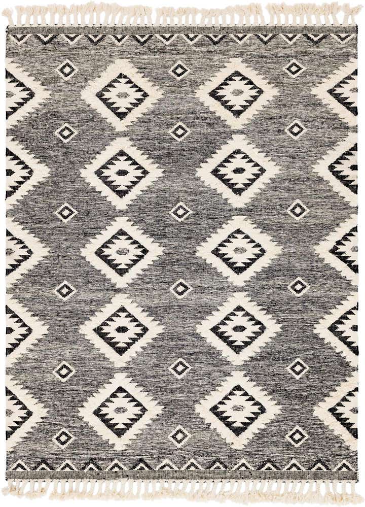 275cm x 370cm Handgewebt Arizona Wolle Teppich