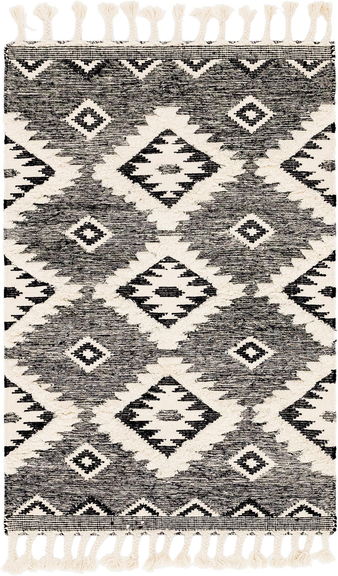 4' 1 x 6' 1 Hand Woven Arizona Wool Rug