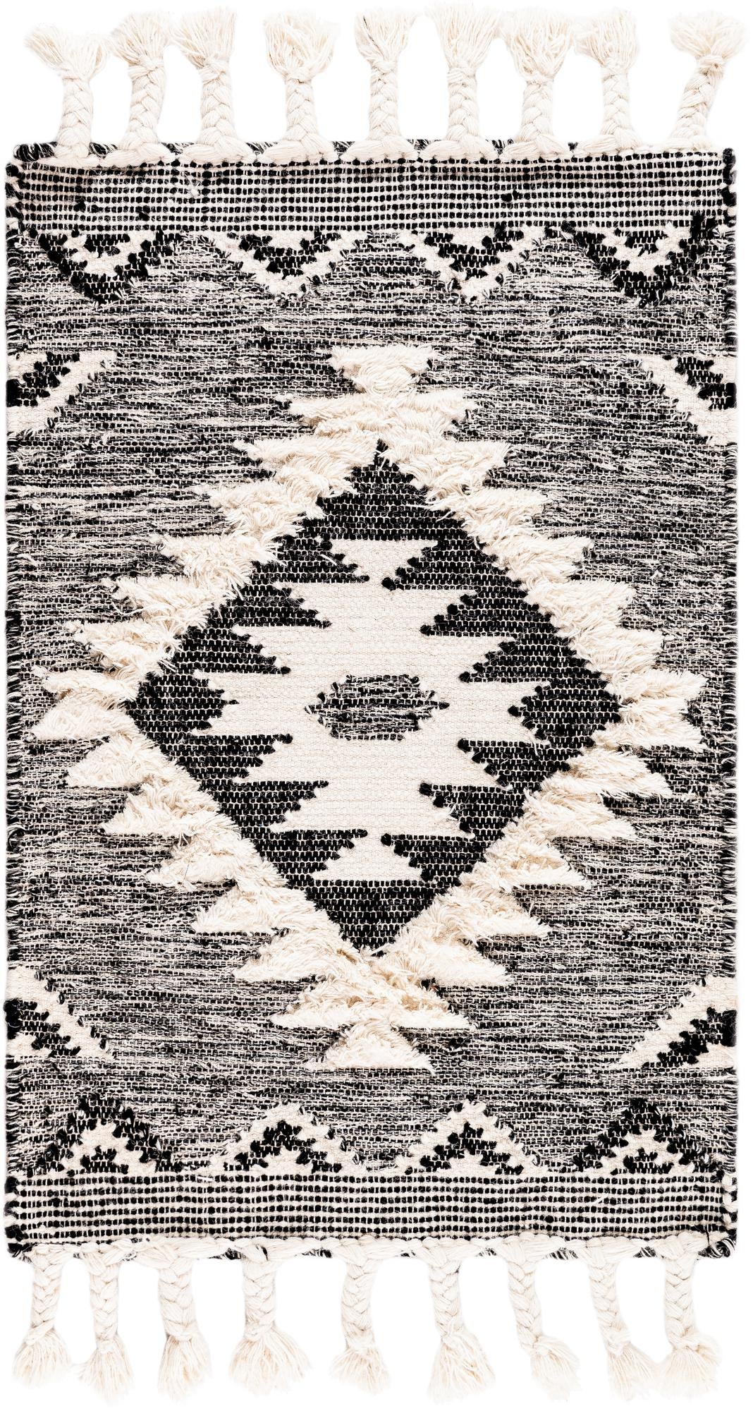 2' x 3' 1 Hand Woven Arizona Wool Rug
