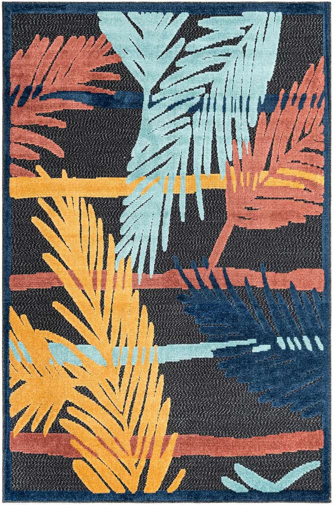 5' 3 x 8' Easy-Clean Belize Indoor / Outdoor Rug